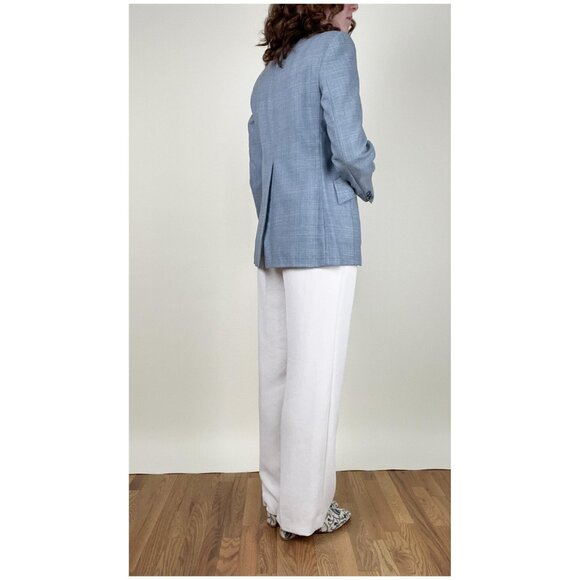 Vintage 70s Union Made Blazer Vest Matching Set Quiet Luxury Wedding Guest 1970s - Picture 3 of 15